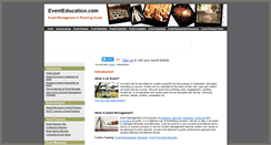 Desktop Screenshot of eventeducation.com